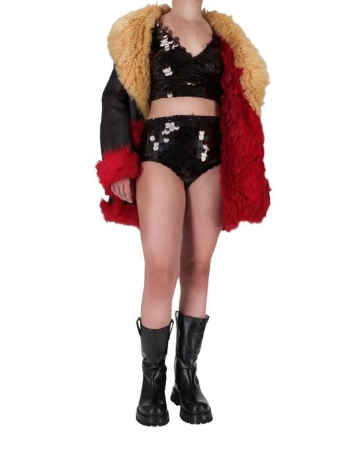 Prada Red Long-Sleeved Coat