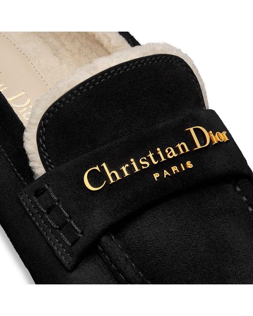 Dior Black Alps Boy Loafer