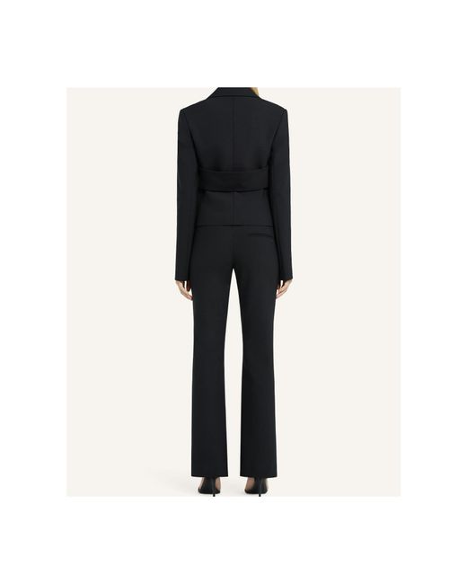 Courreges Blue Courrèges Single-Breasted Tailored Jacket