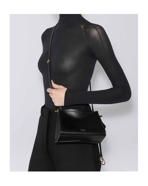 Alaïa Black Alaïa Le Click Small Square Bag