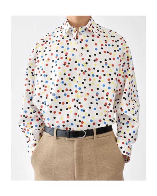 Jacquemus White Long-Sleeved Shirt for men