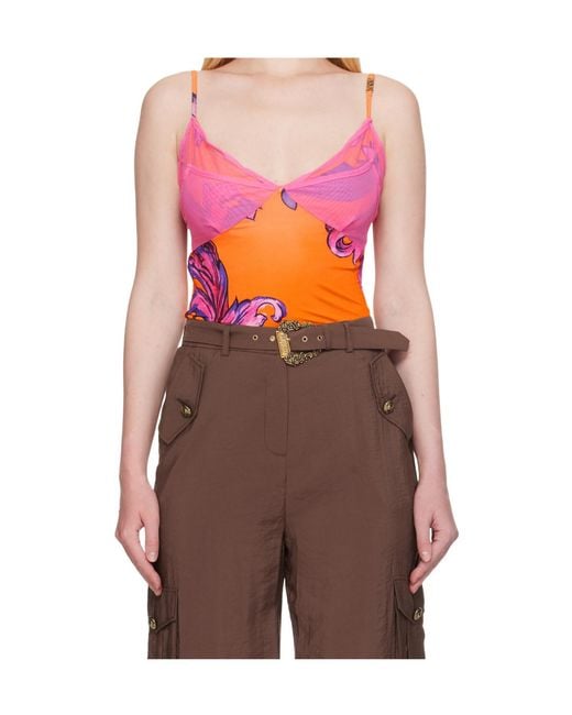 Versace Jeans Pink Sleeveless Camisole