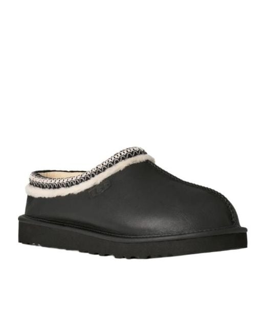 Ugg Black Tasman Flat Shoes for men