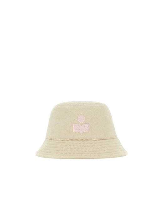 Isabel Marant Pink Haley Flat-Crown Bucket Hat
