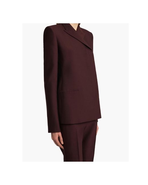 Khaite Purple Silvannah Blazer for men