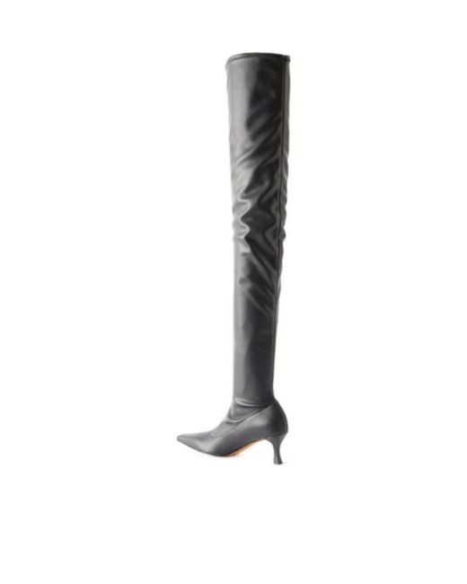 Proenza Schouler White 60Mm Calf Leather Thigh-High Boots