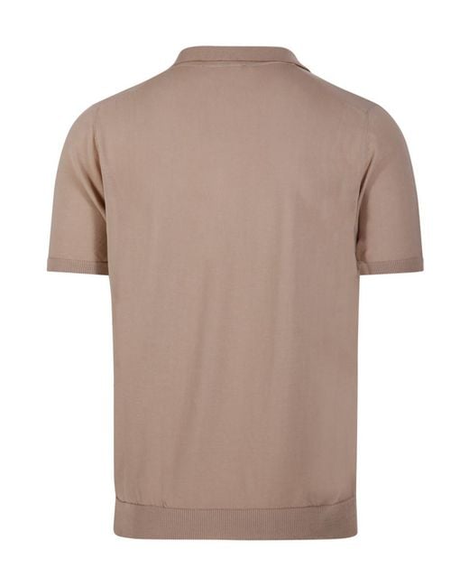 Roberto Collina Gray V-Neck Top for men