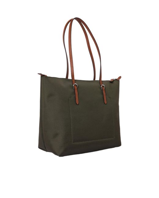 Ralph Lauren Black Medium Keaton Tote Bag