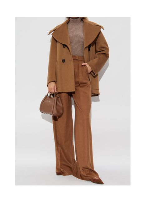 Max Mara Brown Cashmere Coat