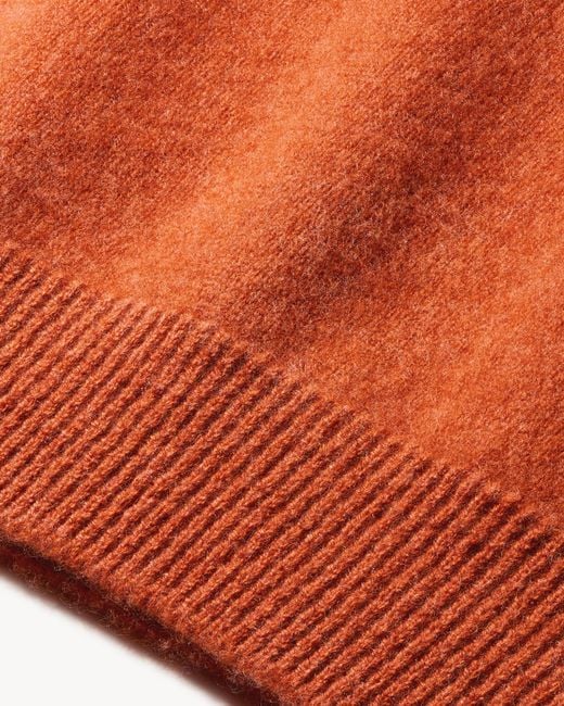 Saint Laurent Orange Crewneck Sweater