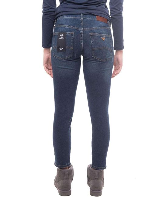Emporio Armani Blue Multi-Pocket Jeans