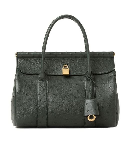 Loro Piana Black Loom Bag L25