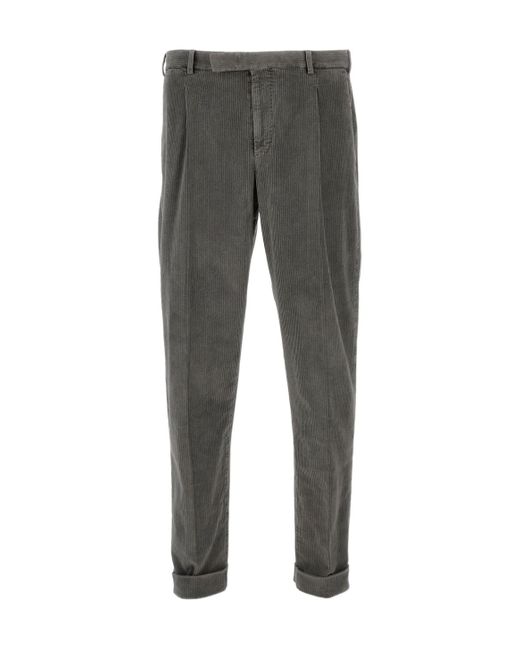 Pt Pantaloni Gray Belt Loop Casual Pants for men