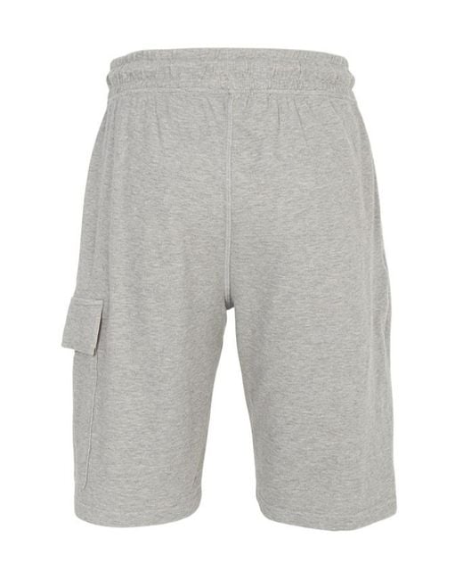 C P Company Gray Drawstring Shorts for men
