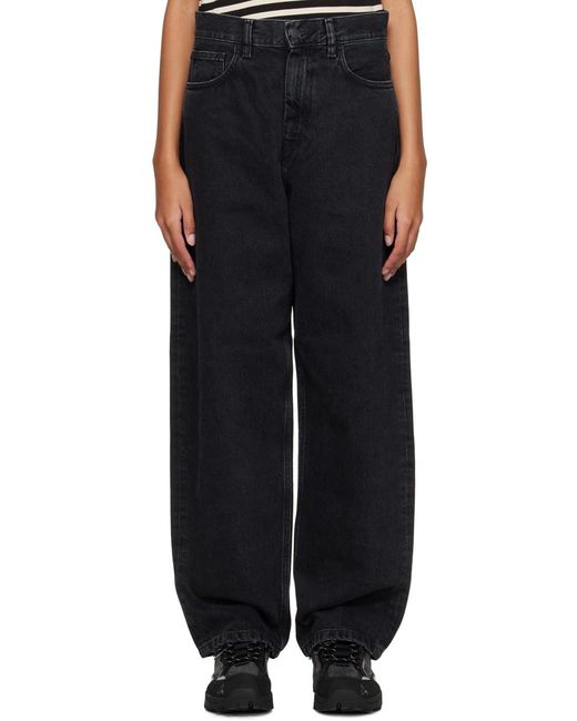 Carhartt Black Brandon High-Waist Jeans