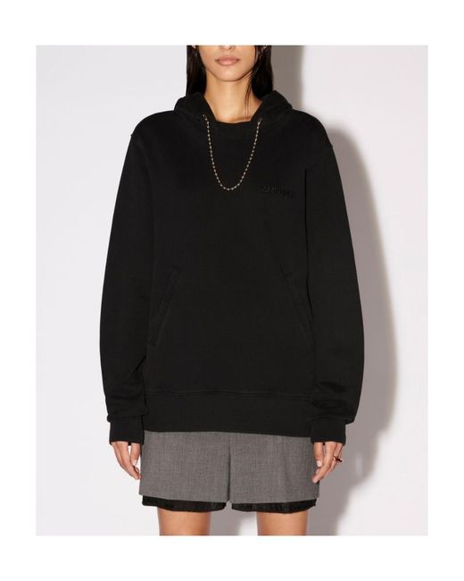 Ambush Black Ballchain Long-Sleeved Hoodie for men