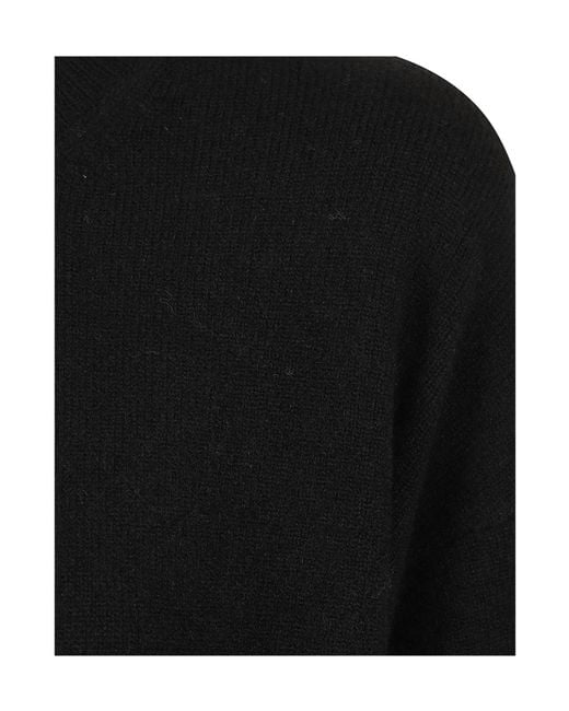 Elisabetta Franchi Black Long-Sleeved Dress