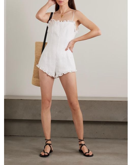 Posse White Florence Bodysuit