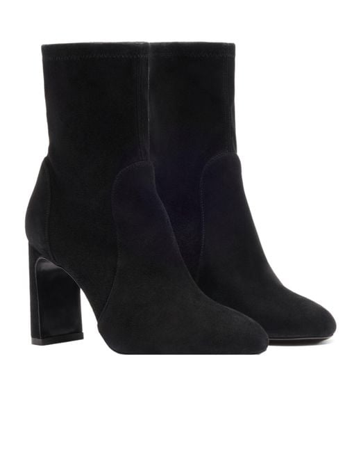 Stuart Weitzman Black Babette Bootie 85