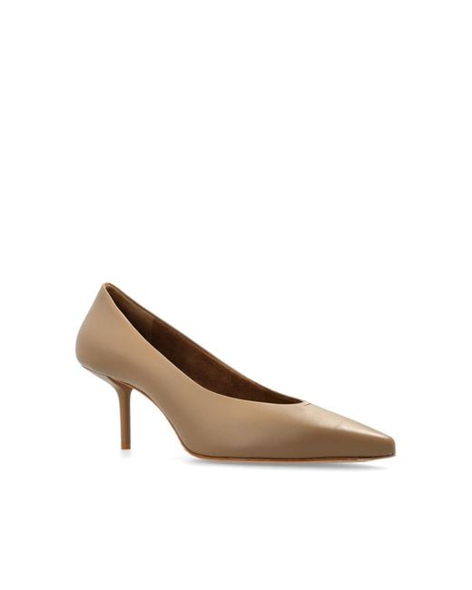 Max Mara Brown Pointed-Toe High Heels