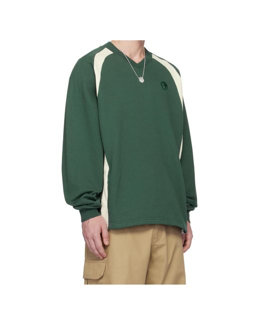 Ambush Green Soccer Sweatshirt for men