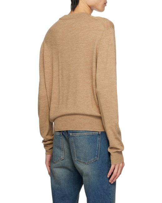 Isabel Marant Blue Basile Wool Jumper for men
