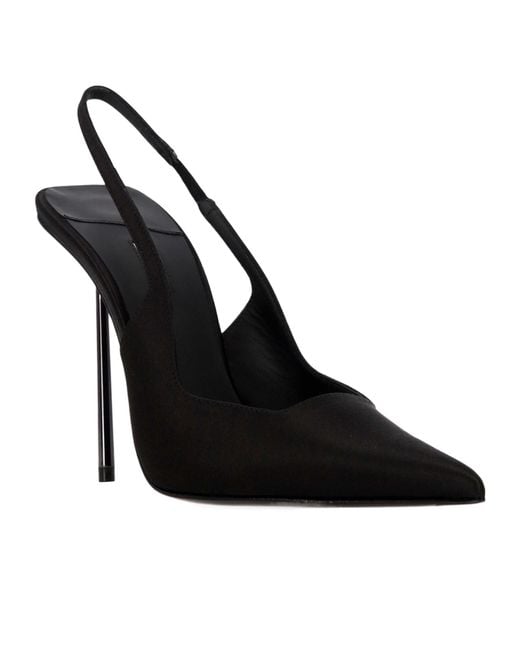 Le Silla Black Bella Slingback Pumps