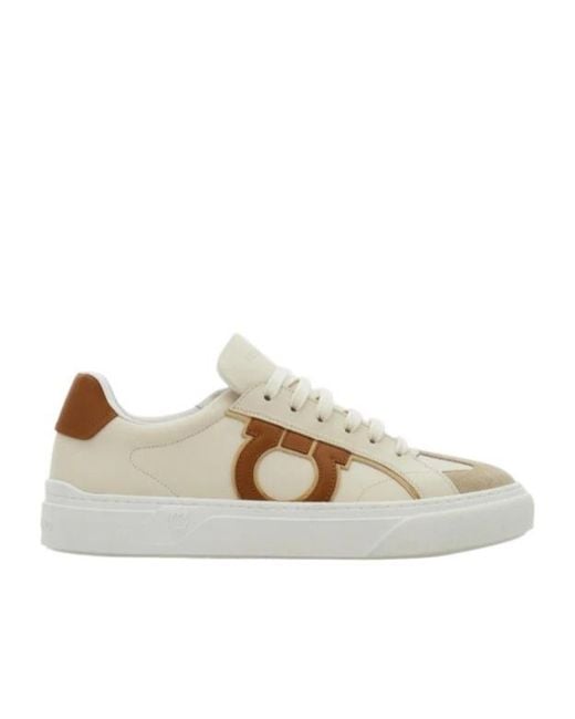Ferragamo Multicolor Gancini Sneaker for men