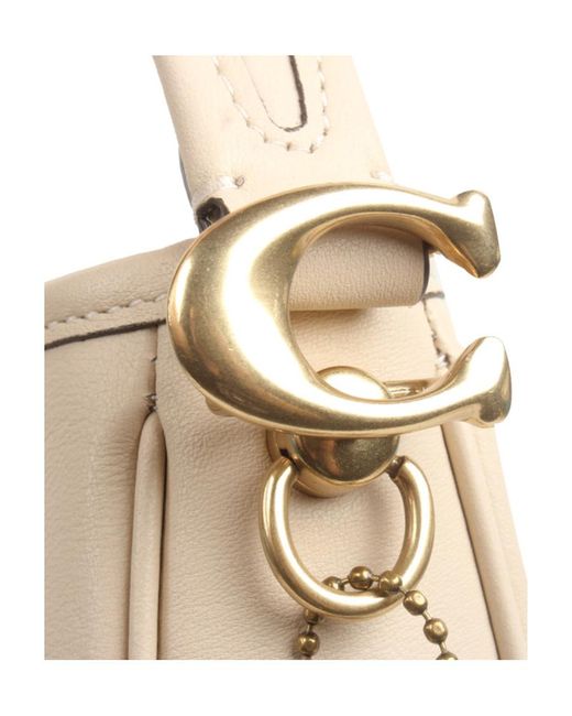 COACH Natural Logo Shoulder Bag