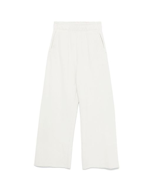Entire studios White Wide-Leg Sweatpants