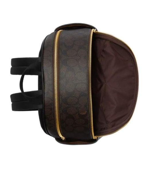 COACH Black Court Backpack