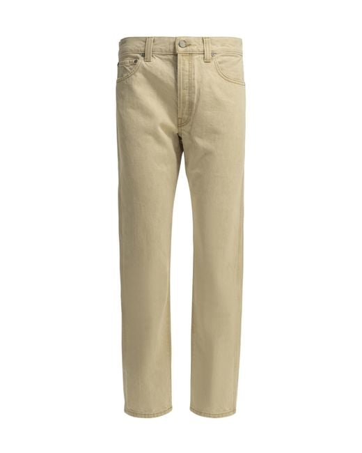 Khaite Natural Straight-Leg Jeans