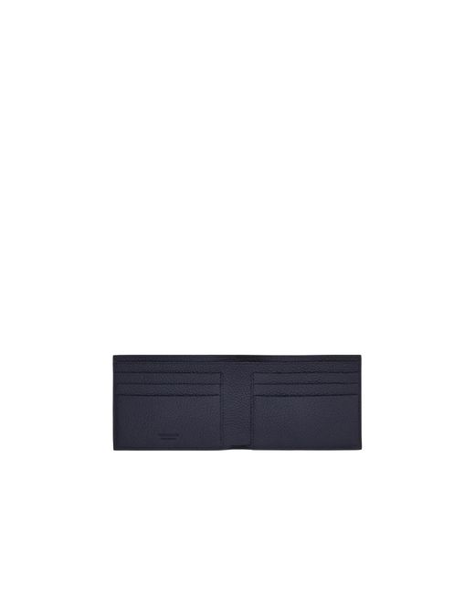 Ferragamo Blue Ferragamo Monogram Bifold Wallet for men