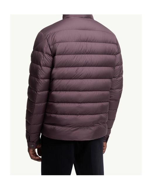 Moncler Purple Lyco Short Down Jacket for men