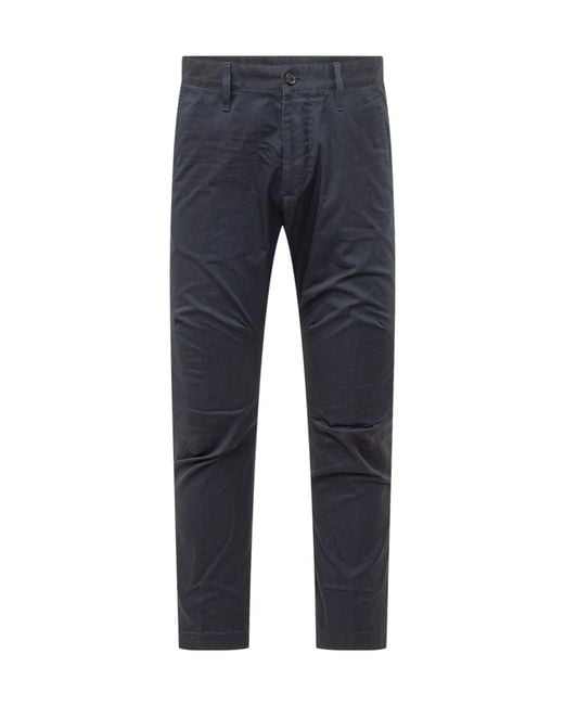 DSquared² Blue Straight Leg Pants for men