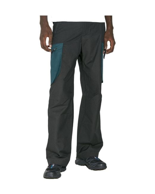 District Vision Gray Contrast Pocket Utility Pants for men