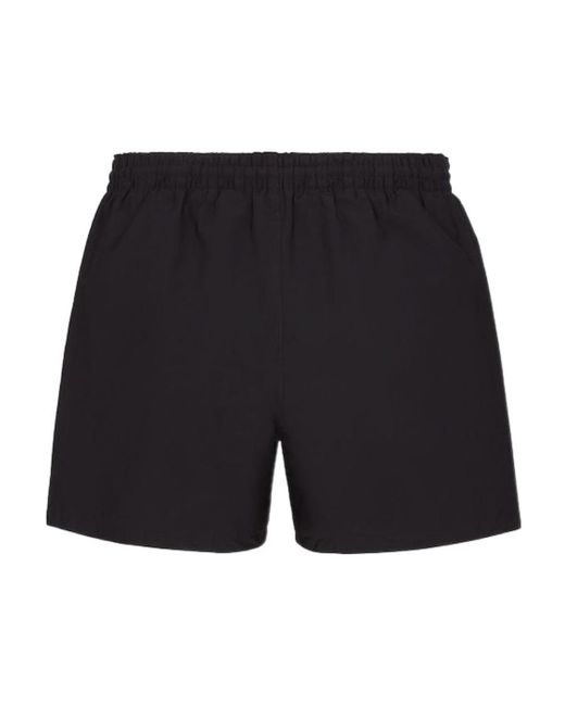 Fendi Black Drawstring Swim Shorts for men