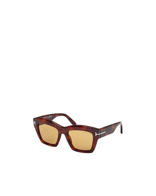 Tom Ford Natural Full Frame Sunglasses for men