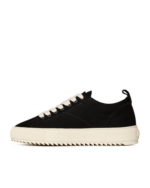 Represent Black New Alpha Low Trainers for men