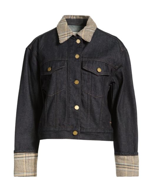 Rag & Bone Black Dark Denim Jacket
