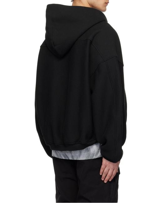 Alexander Wang Black Fleece Star Zip-Up Hoodie for men