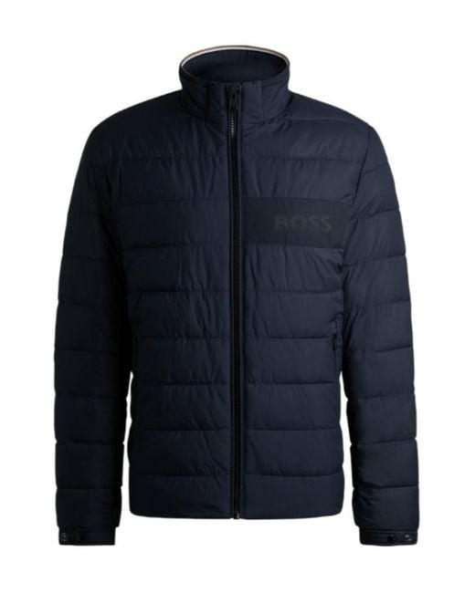 Boss Blue Boss Zip-Up Regular-Fit Jacket for men