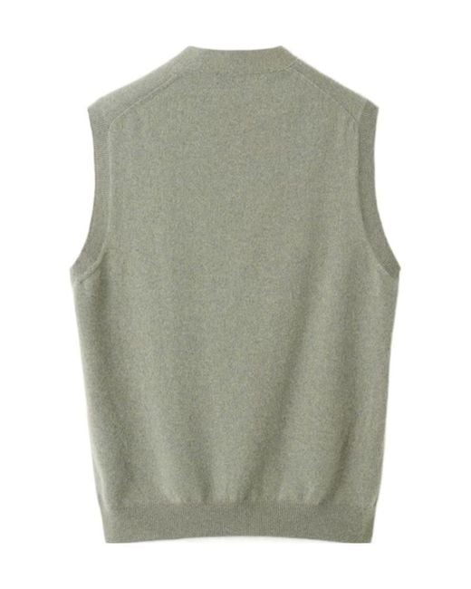 Loro Piana Green Classic Vest for men