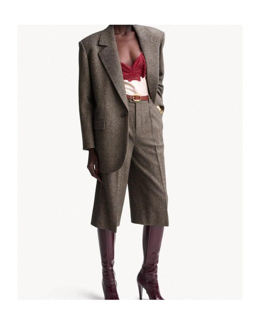 Saint Laurent Gray Culottes