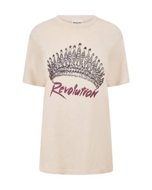 Isabel Marant White Zewel T-Shirt