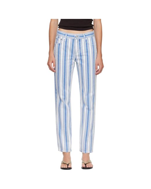 Citizens of Humanity Blue Anissa Striped Jeans