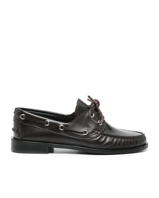 Aeyde Black Lacing Business Dress Shoes