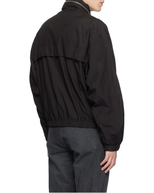 AMI Black Ami Alexandre Mattiussi Windbreaker for men