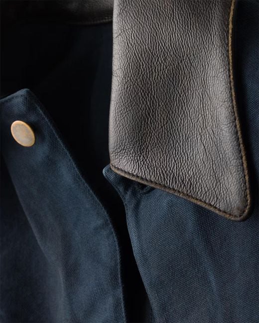 Prada Blue Canvas Work Jacket