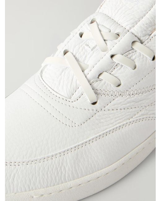 Gabriela Hearst White Round-Toe Low-Top Casual Shoes